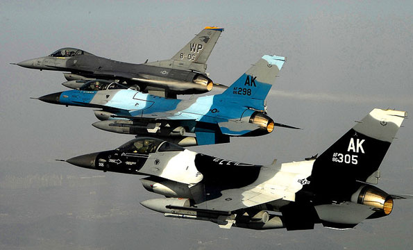 3 F-16 block 30 South Korea