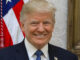 President Donald J. Trump Official Portrait, cropped at The White House, in Washington, D.C., on Friday, October 6, 2017 (SOURCE: Official White House Photo by Shealah Craighead)